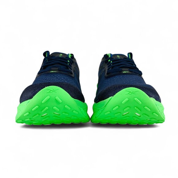 Reebok FloatZig X1 Vector Navy Solar Lime Men\'s Running Shoes Sneakers 100210159 main image 5